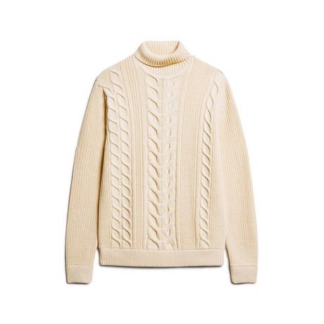 Superdry Zopfmuster Rollkragenpullover  