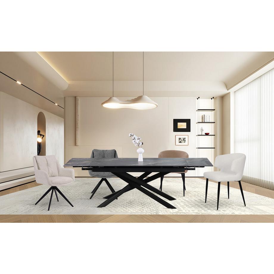 mutoni Armlehnstuhl Dayspring weiss (2er-Set)  