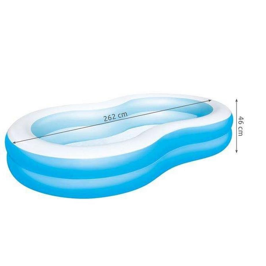 Bestway  Piscine gonflable BESTWAY 54117 262x157x46cm 