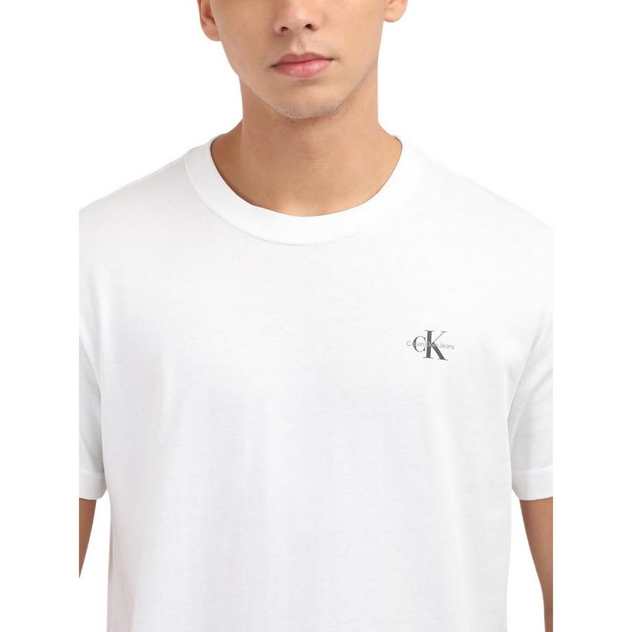 Calvin Klein  Maglietta Semplice Girocollo Misura  (Confezione da due) 