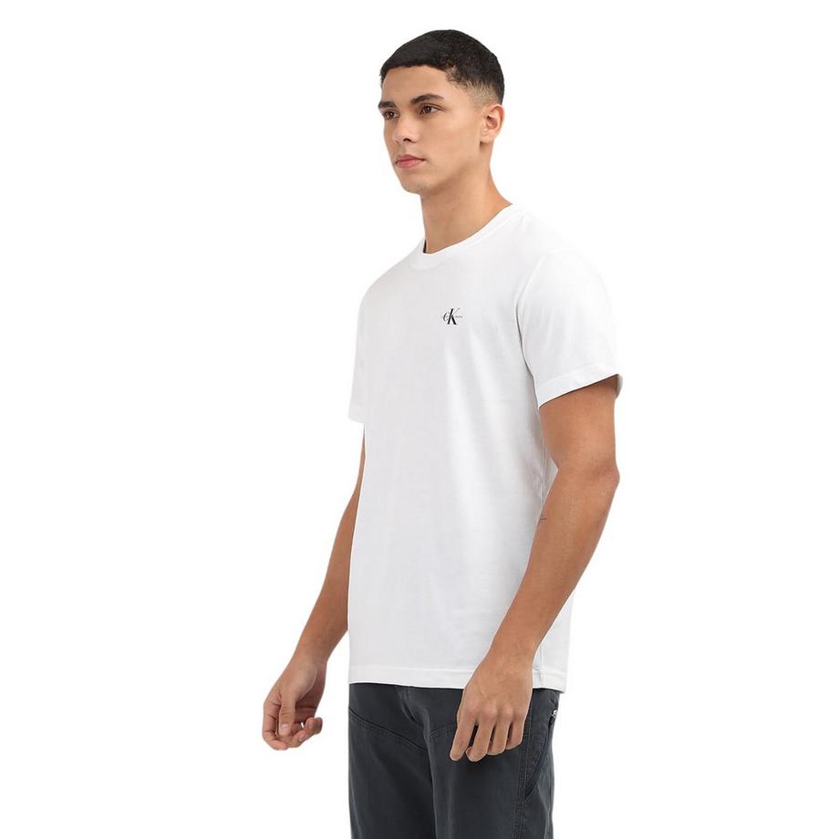 Calvin Klein  Maglietta Semplice Girocollo Misura  (Confezione da due) 