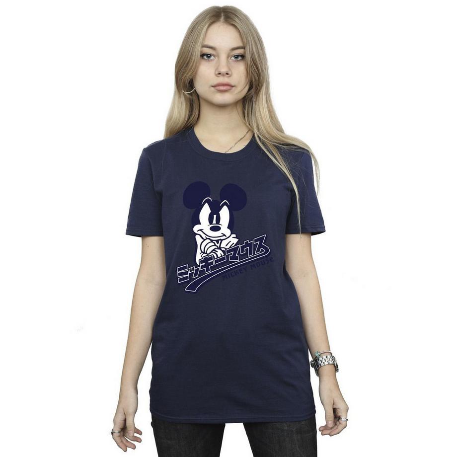 Disney Mickey Mouse T-Shirt Logo Giapponese  