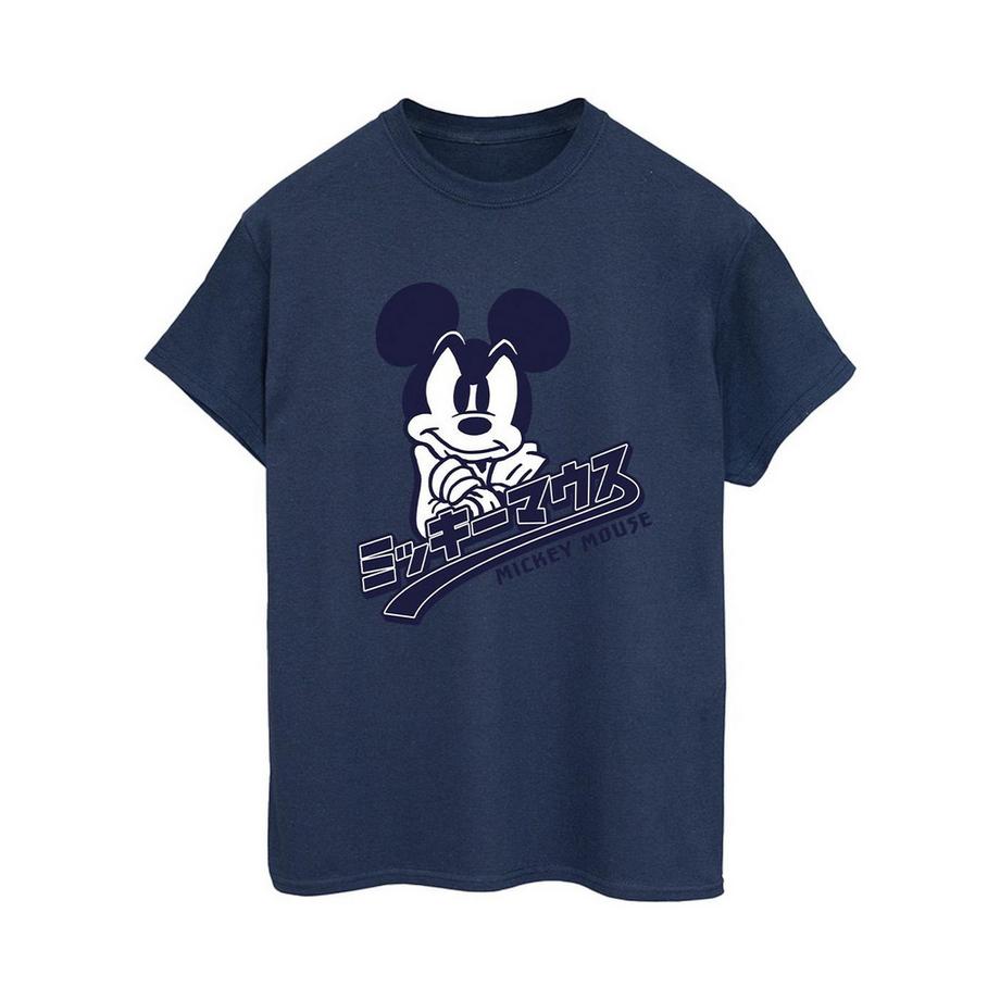 Disney Mickey Mouse T-Shirt Logo Giapponese  