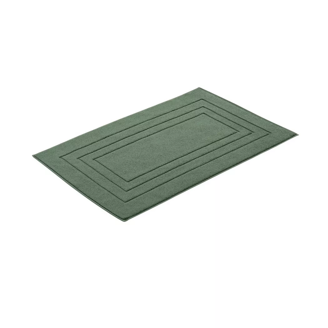 VOSSEN - Feeling Badematte, 60x100cm, Militärgrün