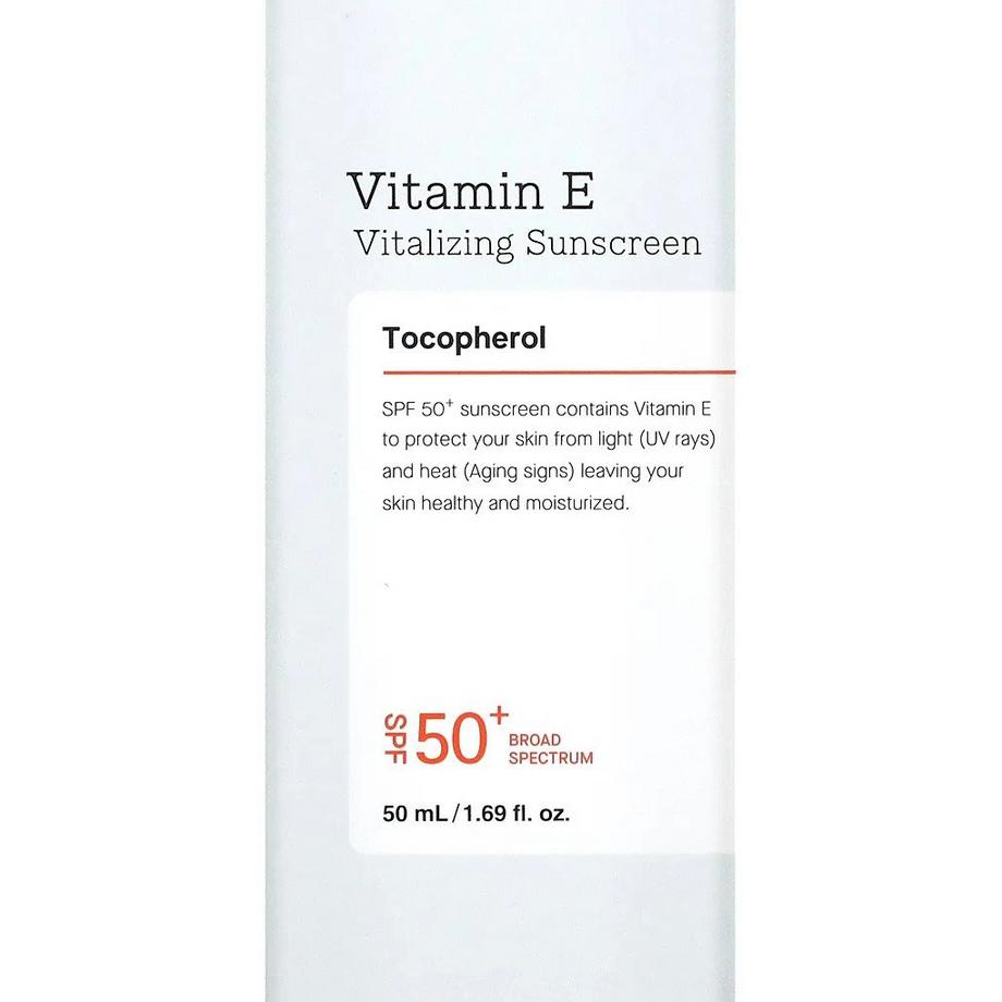 COSRX  Vitamin E Vitalizing Sunscreen Tocopherol SPF50+ 