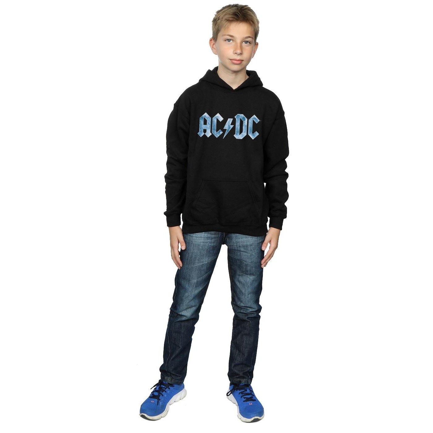 AC/DC  ACDC Blue Ice Logo Kapuzenpullover 