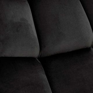 mutoni Poltrona reclinabile Ilan grigio-marrone  