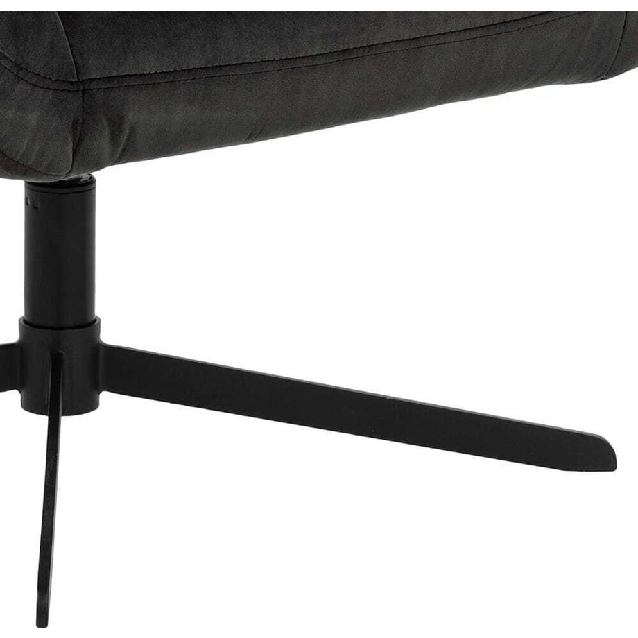 mutoni Fauteuil relax Ilan gris-brun  