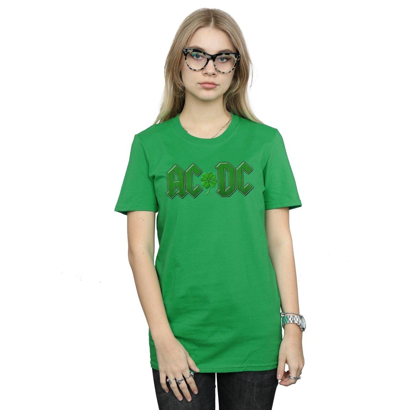 AC/DC  ACDC Shamrock Logo TShirt 