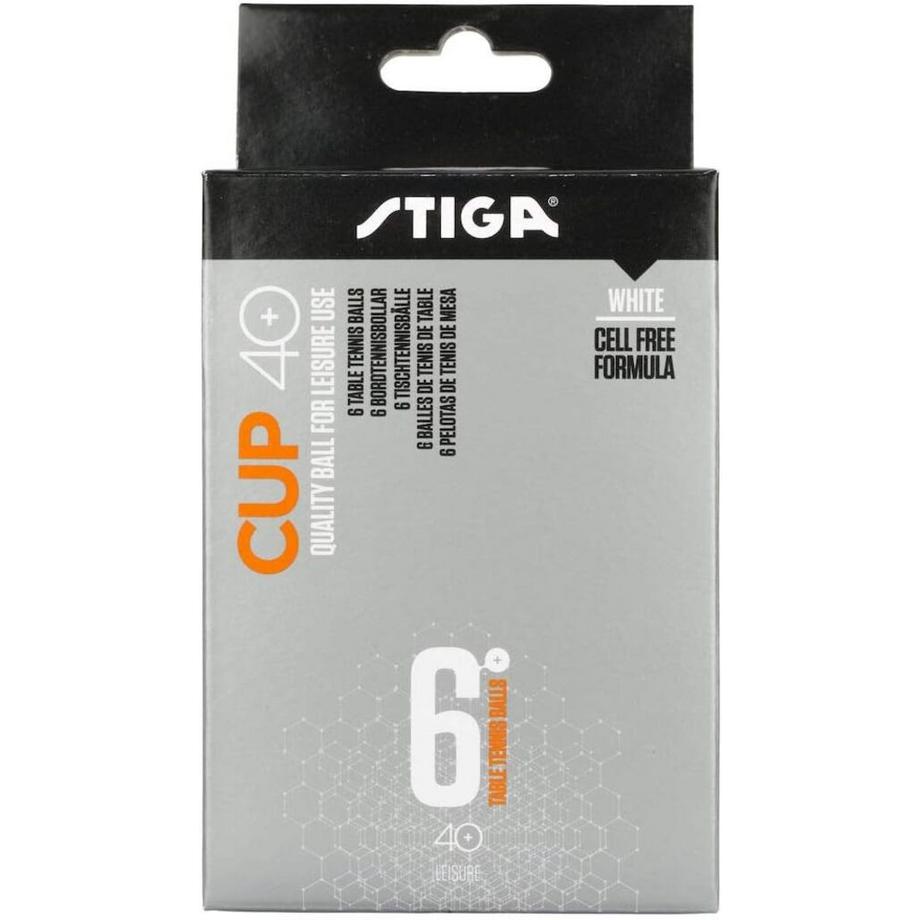 STIGA  Tischtennis-Ball Cup Weiss 