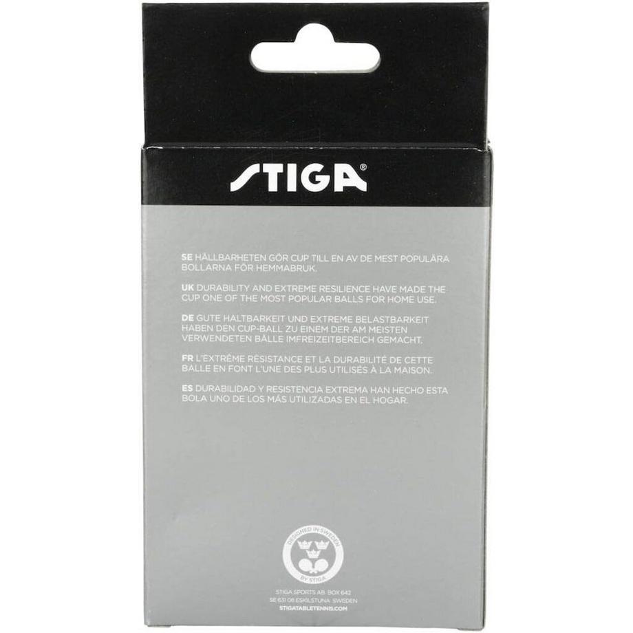STIGA  Tischtennis-Ball Cup Weiss 