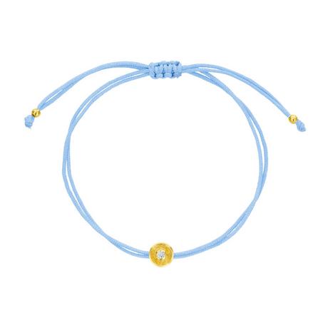 Steinkult  Armband mit Diamant in silbervergoldeter Fassung "My special diamond" 