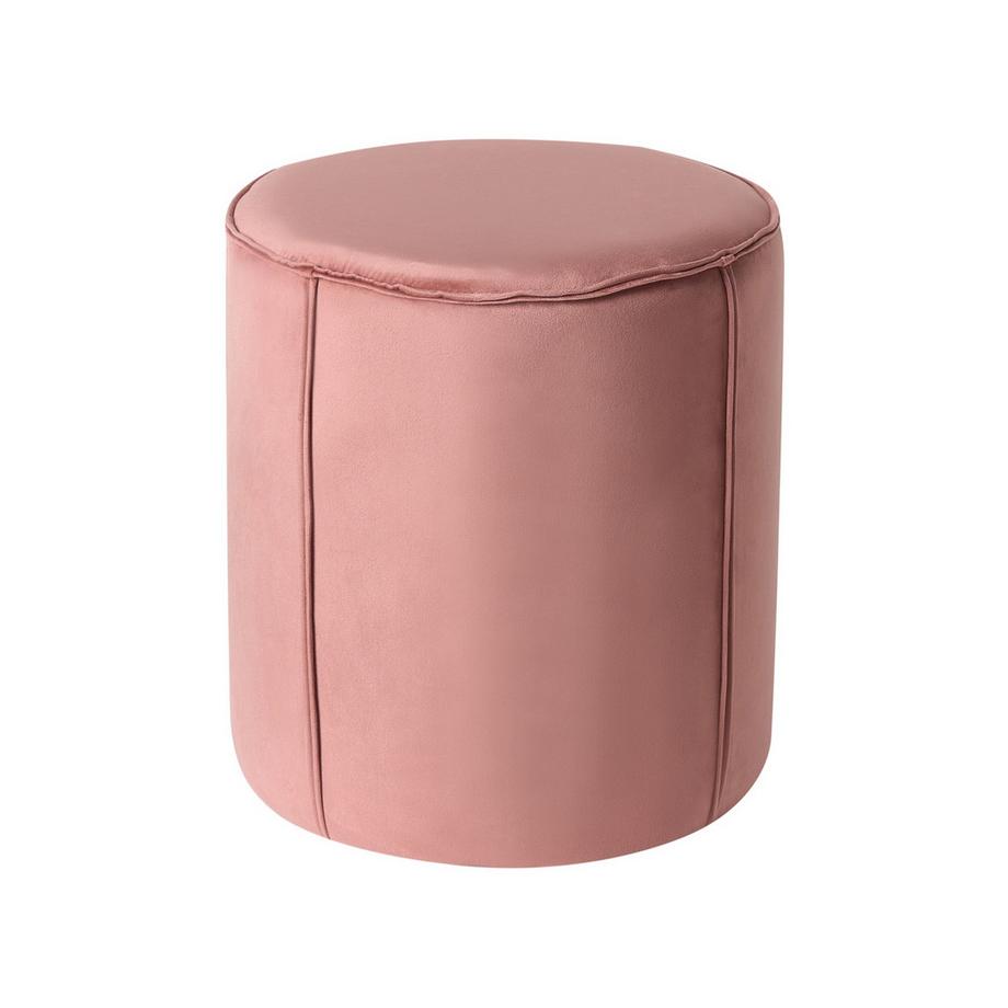 Pouf aus Samtstoff Modern SEDONA