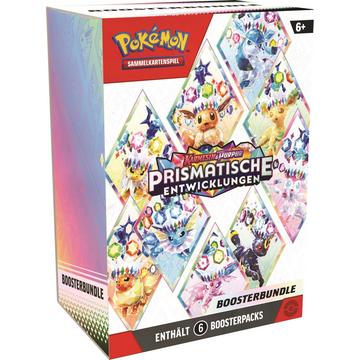 TCG: Karmesin & Purpur KP08.5 - Prismatische Entwicklungen Booster Bundle (6 Packs) - DE