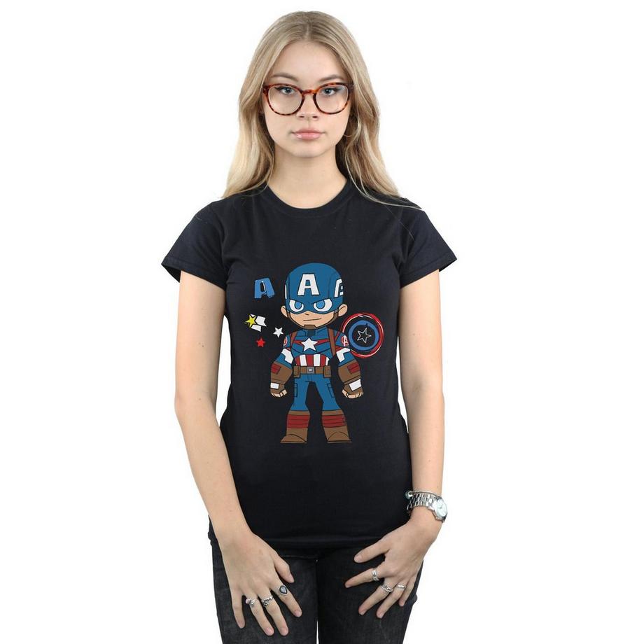 MARVEL Captain America Chibi T-Shirt  