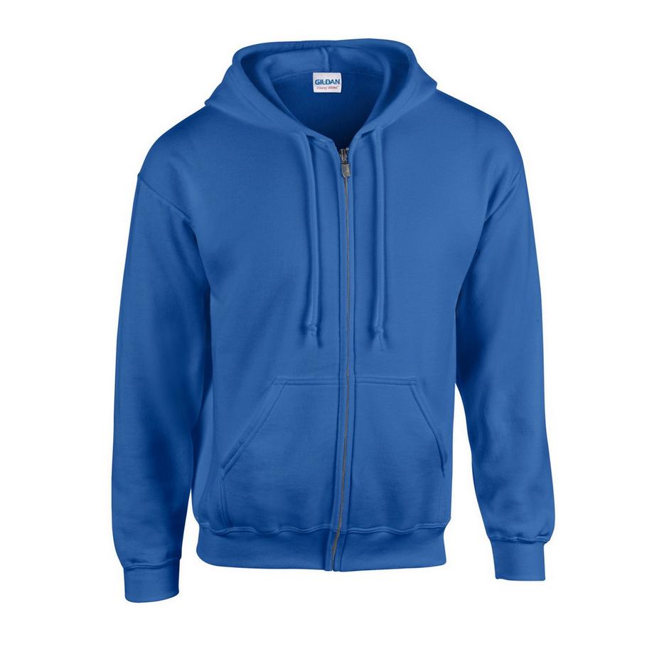 Felpa Con Cappuccio E Zip Intera