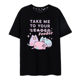 PUSHEEN  Take Me To Your Feeder TShirt 