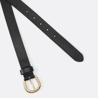 La Redoute Collections Ceinture en Cuir Boucle Fantaisie  