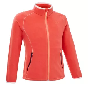 Veste polaire de randonnée - MH150 corail - enfant 7-15 ans