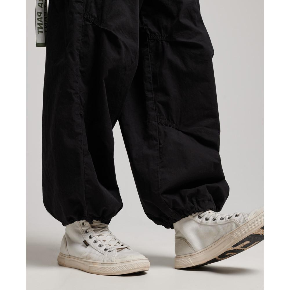 Superdry  pantalon baggy parachute 