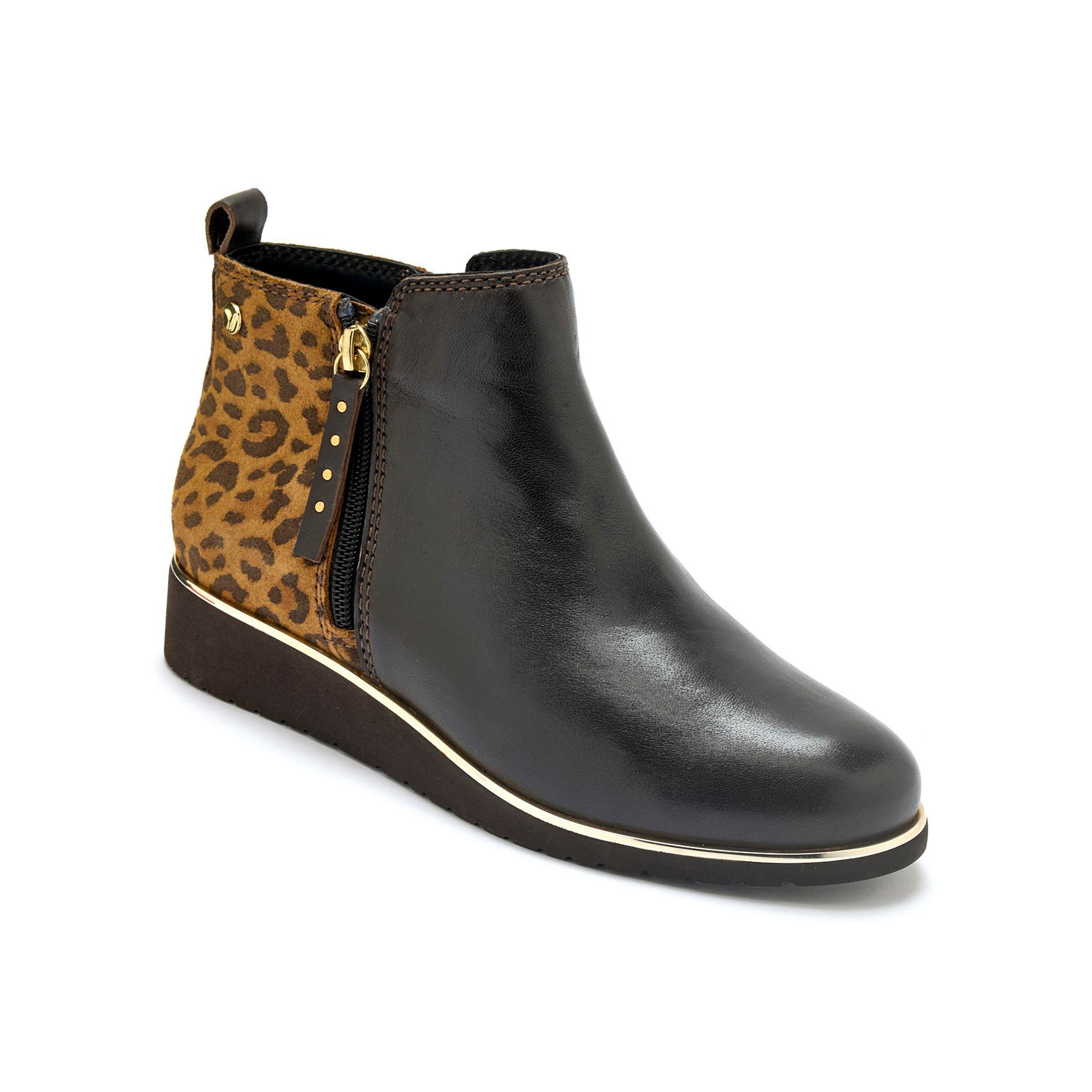 Pédiconfort  bottines double glissière 