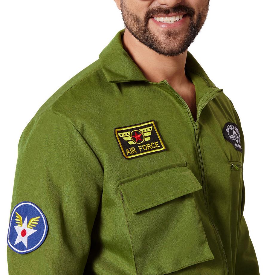 Tectake  Costume pour homme Pilote de l'air 