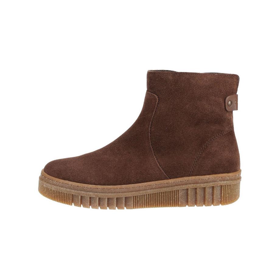 Gabor Veloursleder Stiefelette mit Plateausohle  