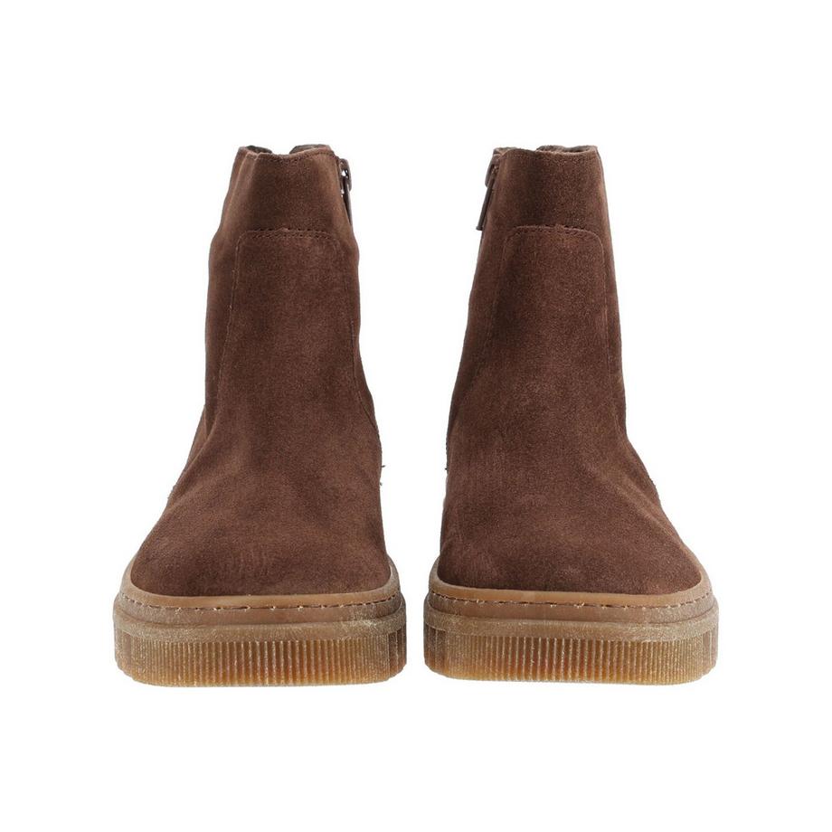 Gabor Veloursleder Stiefelette mit Plateausohle  
