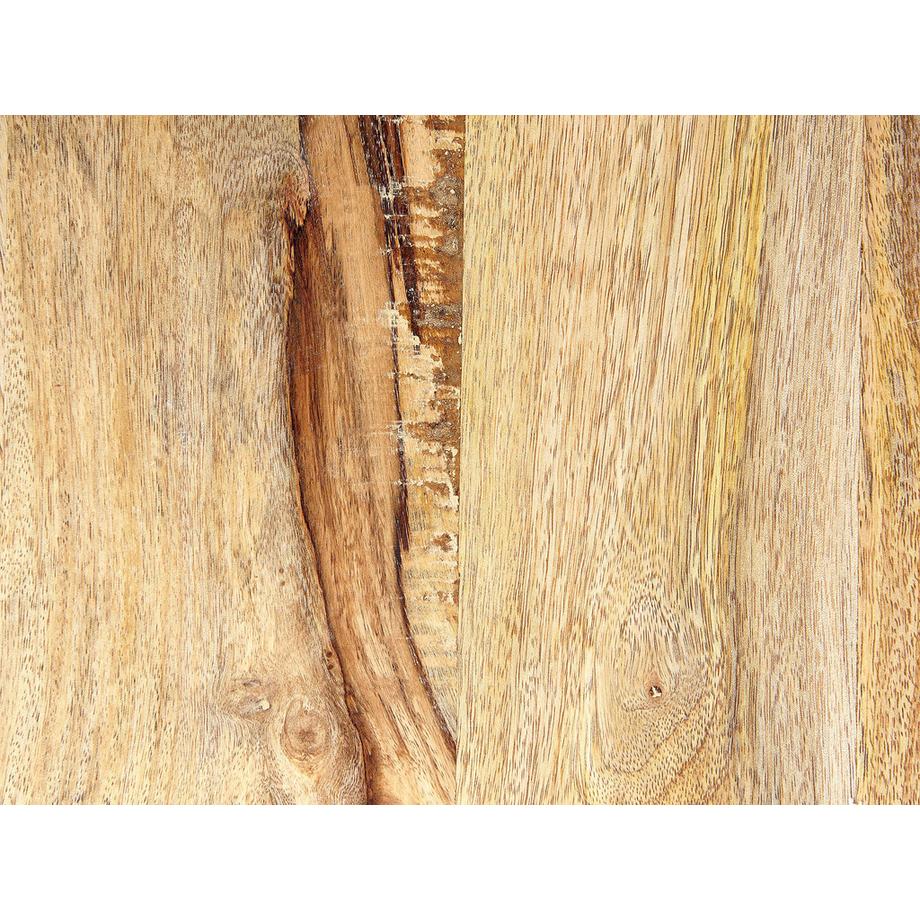 Beliani Beistelltisch aus Mangoholz Modern WILLS  