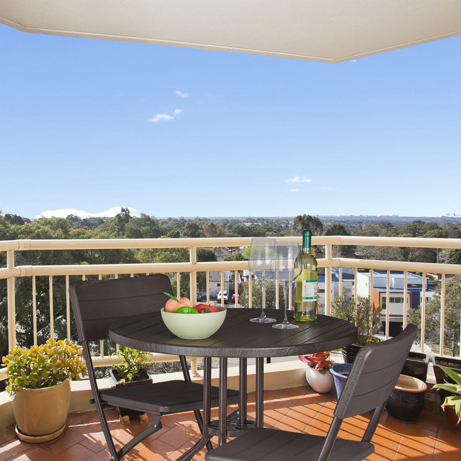 Northix Table de jardin ronde  