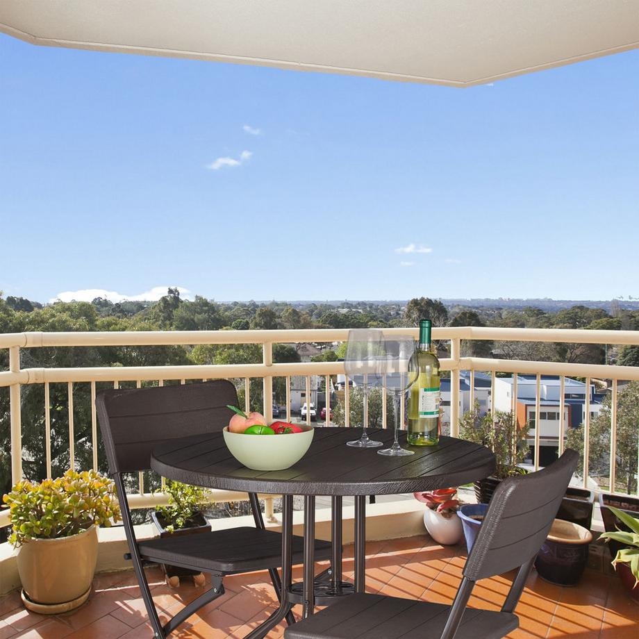 Northix Runder Gartentisch  