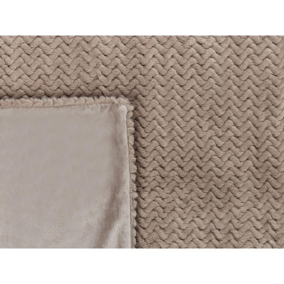 Beliani SURMI Webpelz Tagesdecke  