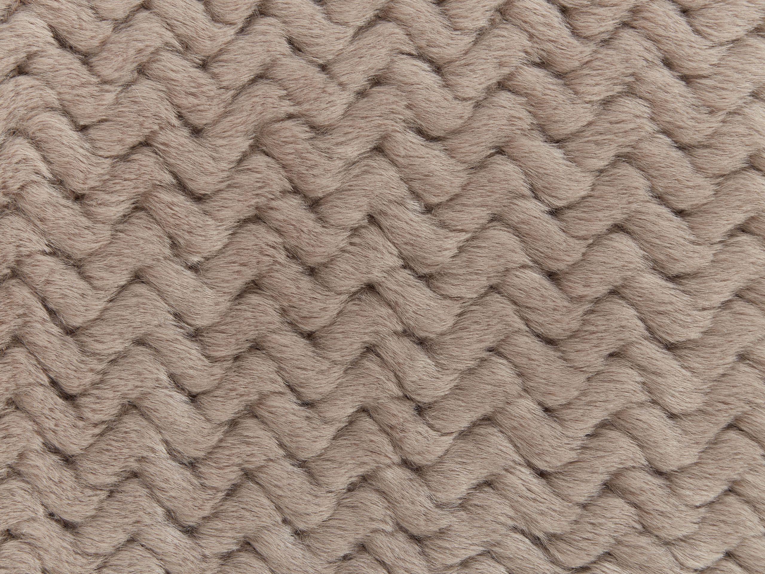 Beliani SURMI Couvre-lit en Fourrure Synthétique  