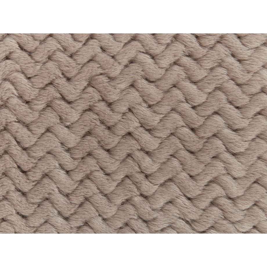 Beliani SURMI Webpelz Tagesdecke  