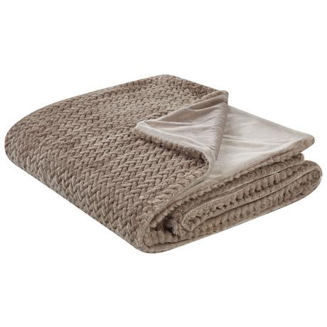 Beliani SURMI Couvre-lit en Fourrure Synthétique  