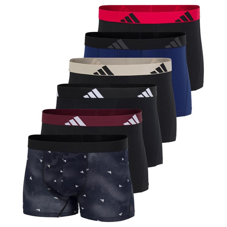 6er Pack Active Flex Cotton - Retro Short / Pant