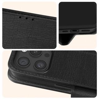 Avizar  Custodia folio per iPhone 15 Pro nera 