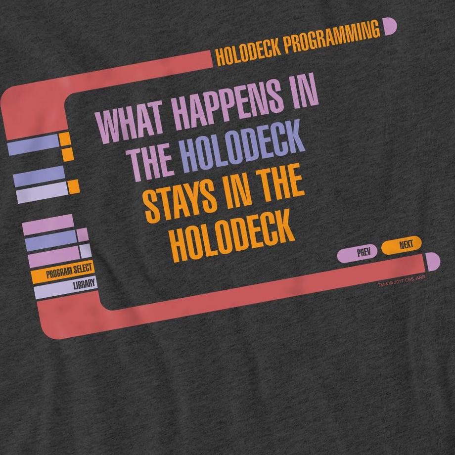 Star Trek Holodeck Secrets T-Shirt  