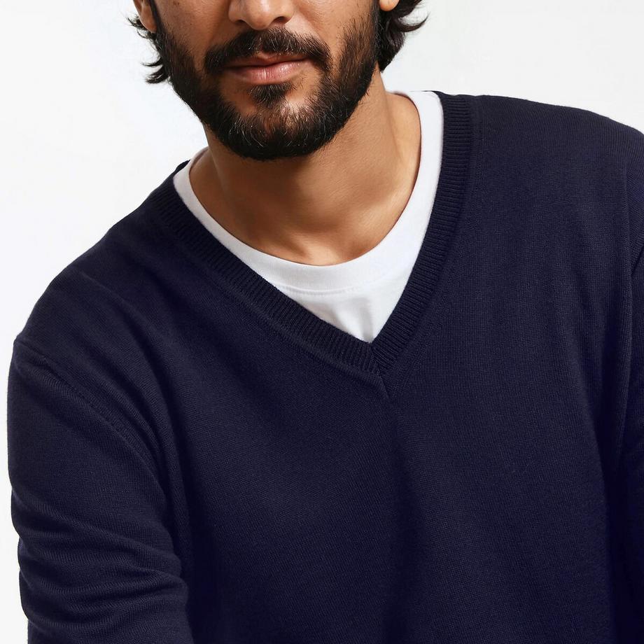 La Redoute Collections Pullover scollo a V  