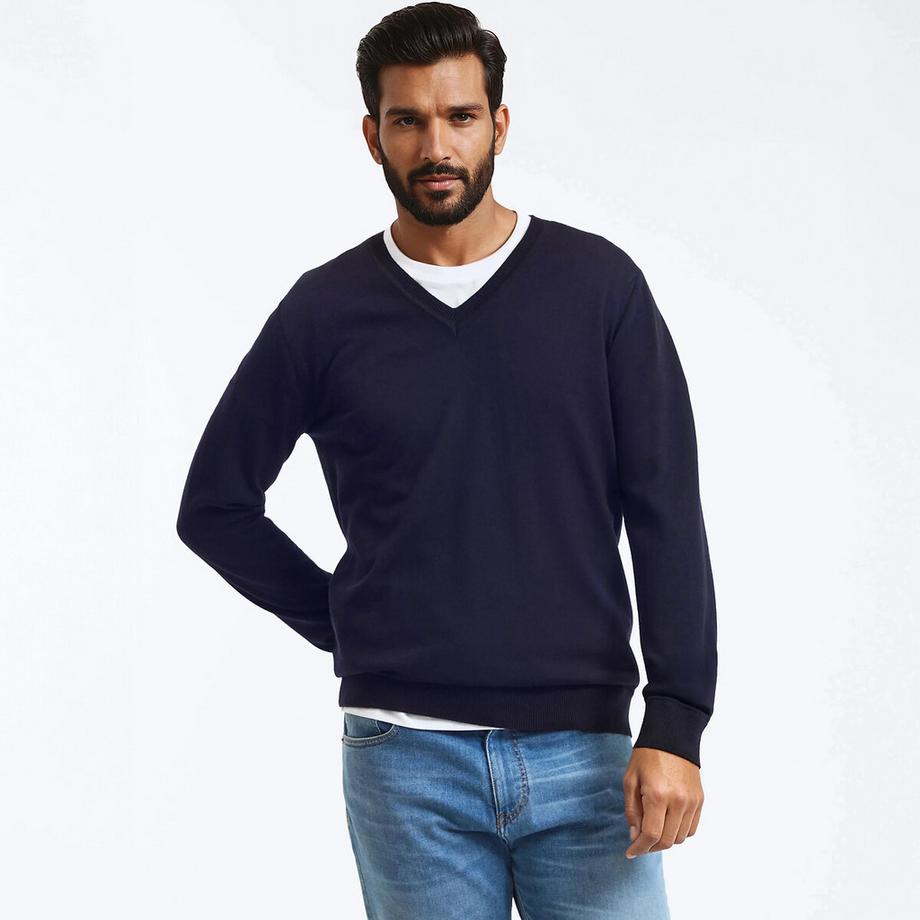 La Redoute Collections Pullover scollo a V  