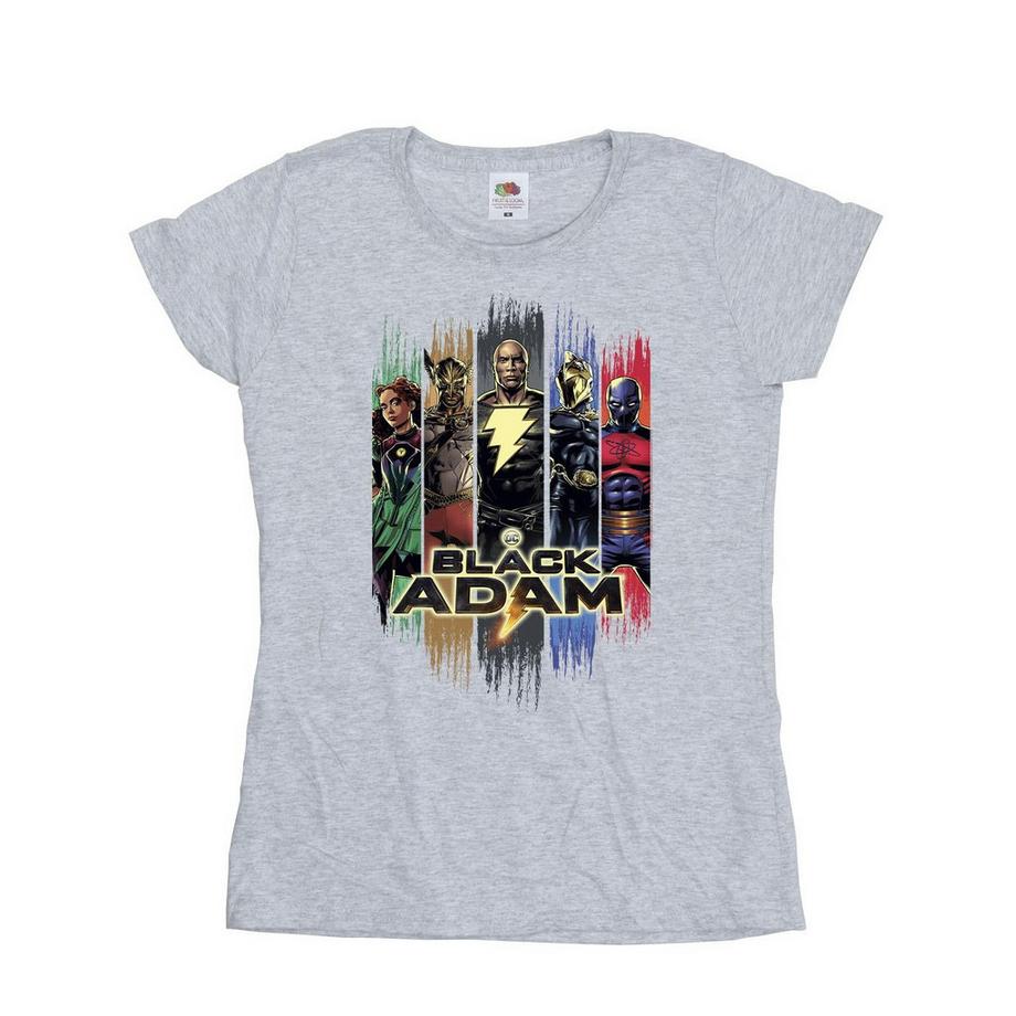 DC COMICS Black Adam T-Shirt Stampa Grafica  