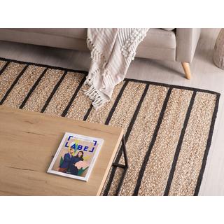 Beliani Tapis en Jute Boho KARADONA  