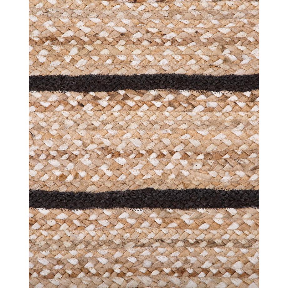 Beliani Tapis en Jute Boho KARADONA  