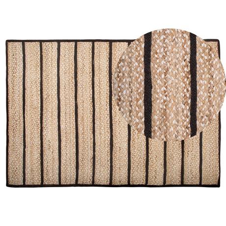 Beliani Tapis en Jute Boho KARADONA  