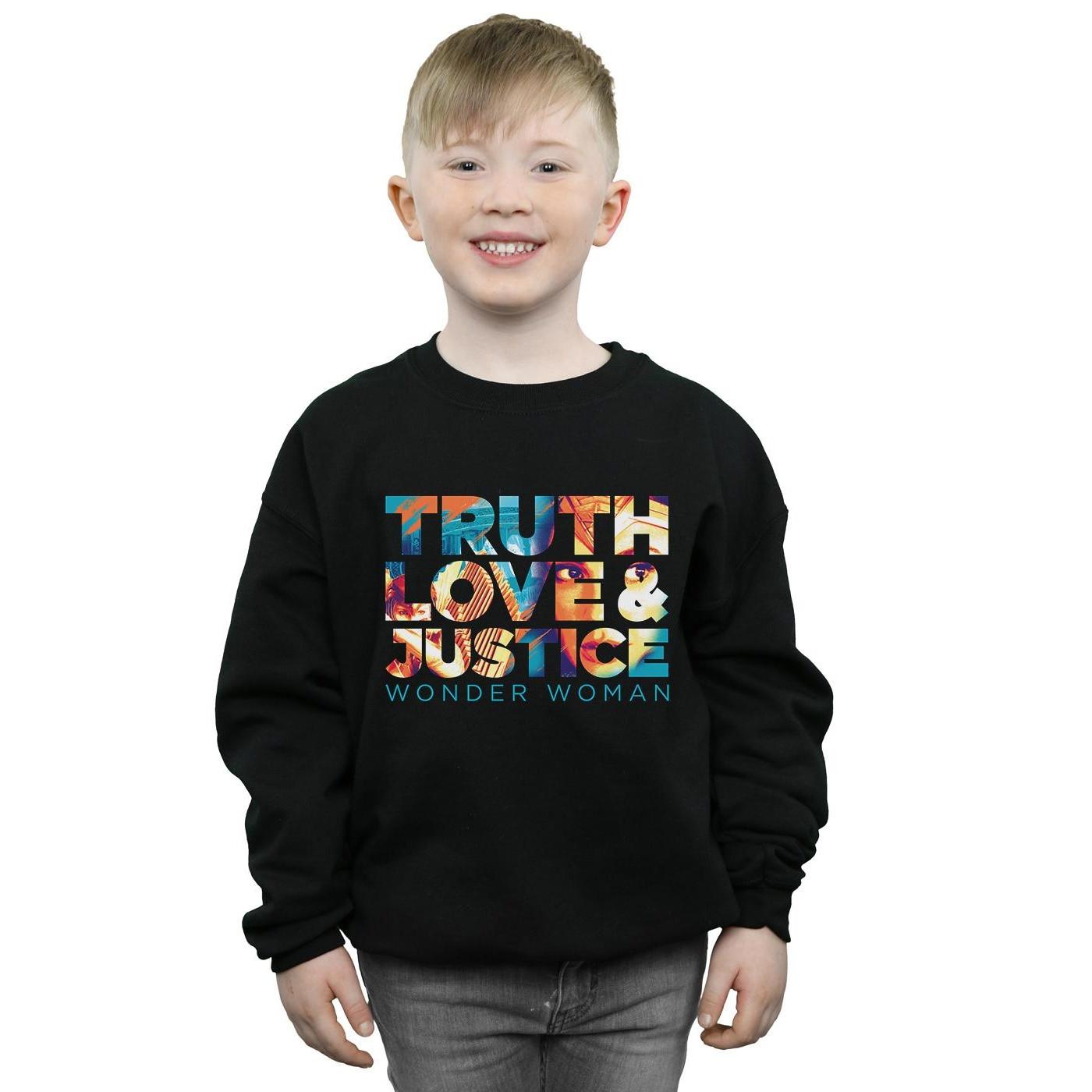 DC COMICS  84 Truth Love Justice Sweatshirt 