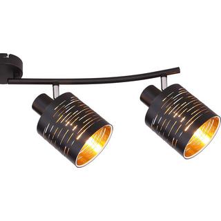 mutoni Projecteur Tunno métal noir 4xE14  