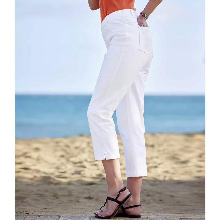 Atlas For Women Pantacourt avec taille élastiquée  