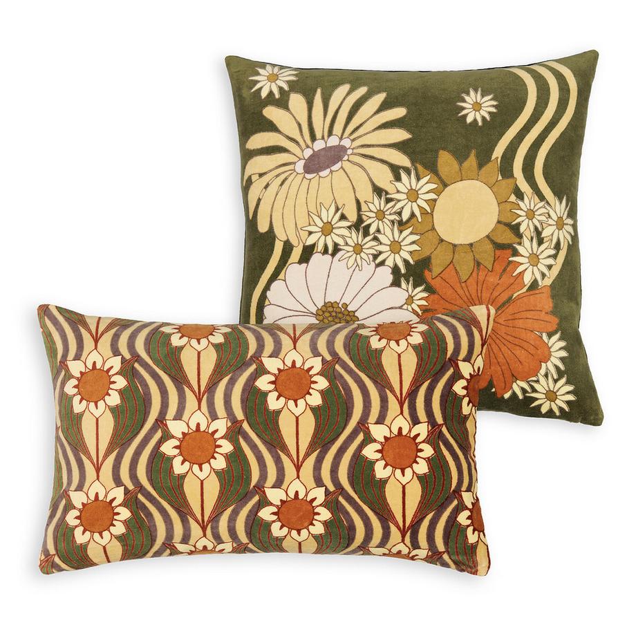 La Redoute Intérieurs Housse de coussin Annie en velours  