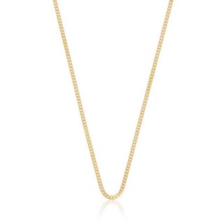 MUAU Schmuck  Collier Panzer Gelbgold 750, 1.6mm, 40cm 