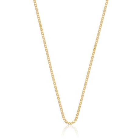 MUAU Schmuck  Collier Panzer Gelbgold 750, 1.6mm, 40cm 